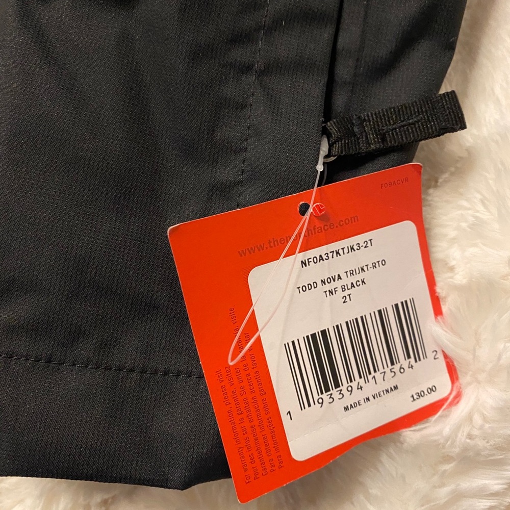 NWT Toddler North Face Winter Jacket Black 2T - Picture 4 of 4